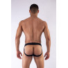 Mr B - Mister B Jockstrap en néoprène Mister B Noir-Rouge